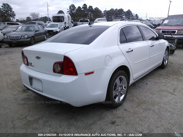 1G1ZD5EU5CF103204 - 2012 CHEVROLET MALIBU 2LT 白色 照片 4