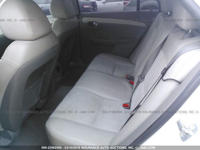 1G1ZD5EU5CF103204 - 2012 CHEVROLET MALIBU 2LT 白色 照片 8