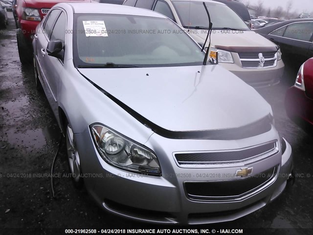 1G1ZB5EB6AF163512 - 2010 CHEVROLET MALIBU LS 银色 照片 1