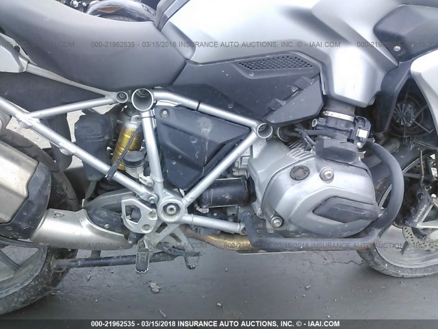 WB10A1105DZ184402 - 2013 BMW R1200 GS GRAY photo 8