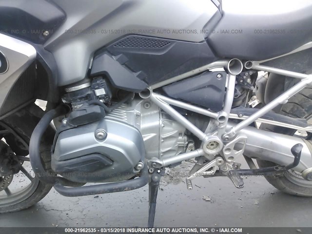 WB10A1105DZ184402 - 2013 BMW R1200 GS GRAY photo 9