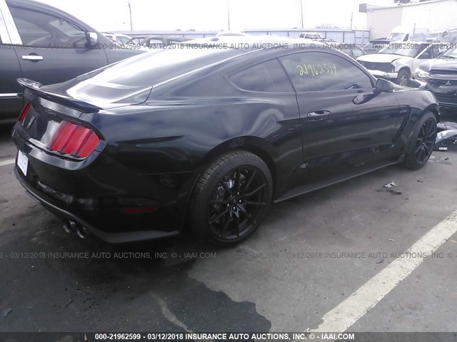 1FA6P8JZ3J5500097 - 2018 FORD MUSTANG SHELBY GT350 BLACK photo 4