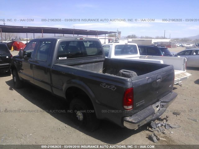 1FTSW21PX6EC77409 - 2006 FORD F250 SUPER DUTY GRAY photo 3