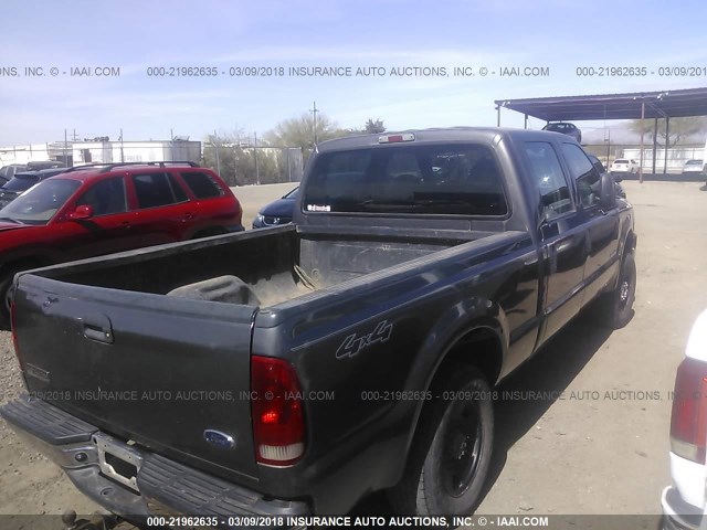 1FTSW21PX6EC77409 - 2006 FORD F250 SUPER DUTY GRAY photo 4