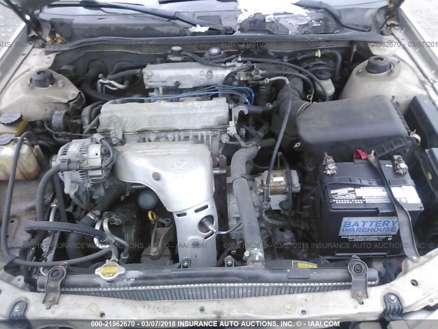 4T1BG22K41U117844 - 2001 TOYOTA CAMRY CE/LE/XLE 棕色 照片 10