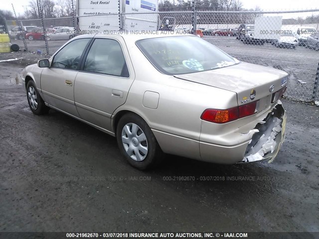 4T1BG22K41U117844 - 2001 TOYOTA CAMRY CE/LE/XLE 棕色 照片 3