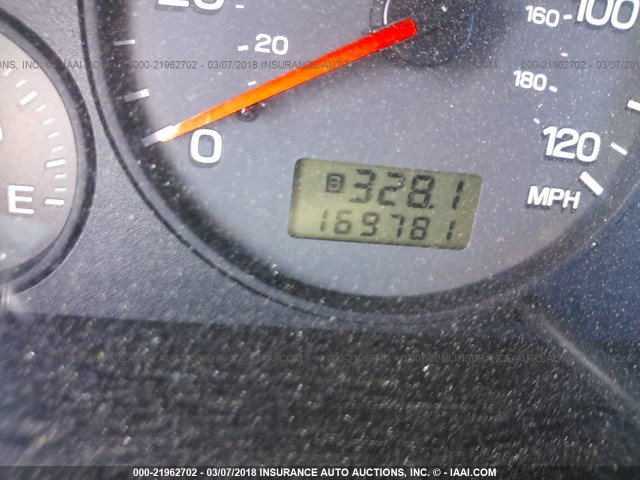 JF1SF65671H755405 - 2001 SUBARU FORESTER S Gümüş foto 7