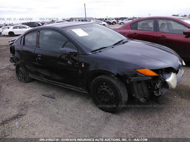 1G8AN12F83Z203189 - 2003 SATURN ION LEVEL 2 BLACK photo 1