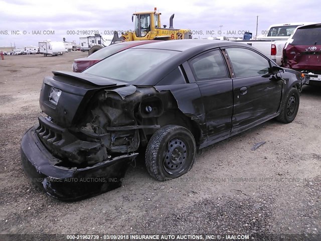 1G8AN12F83Z203189 - 2003 SATURN ION LEVEL 2 BLACK photo 4