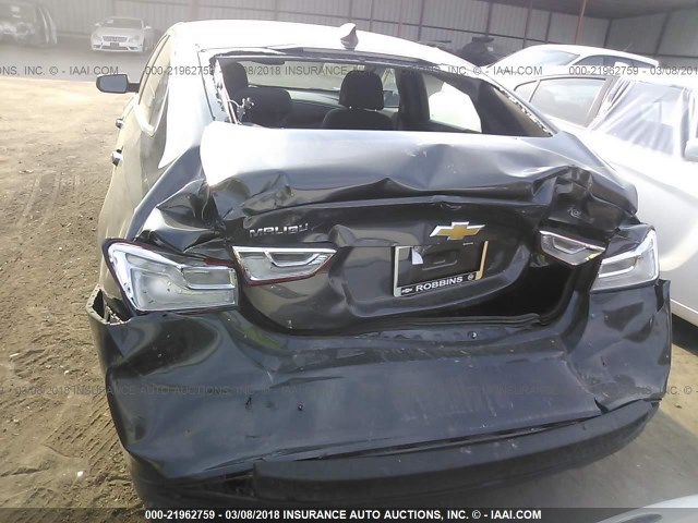 1G1ZB5ST6JF168352 - 2018 CHEVROLET MALIBU LS 灰色 照片 6