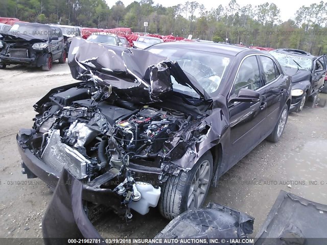 1G11C5SL0FF171779 - 2015 CHEVROLET MALIBU 1LT 紫色 照片 2