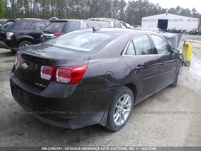 1G11C5SL0FF171779 - 2015 CHEVROLET MALIBU 1LT 紫色 照片 4