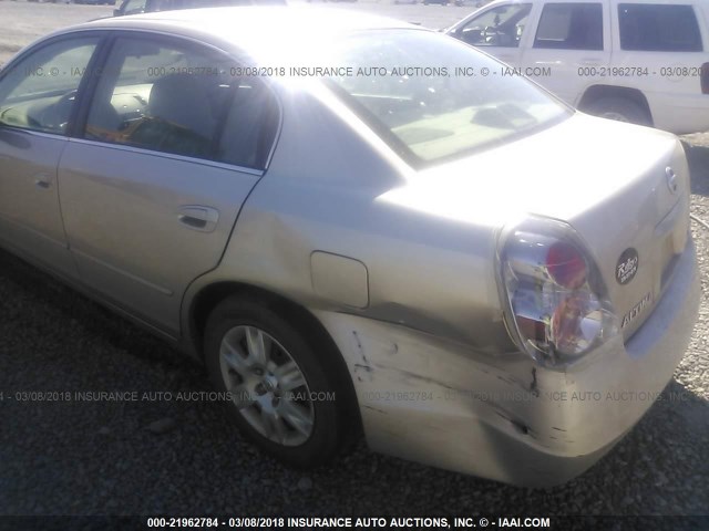 1N4AL11D15C299707 - 2005 NISSAN ALTIMA S/SL GOLD photo 6