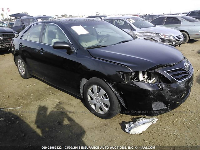 4T4BF3EK5AR019531 - 2010 TOYOTA CAMRY SE/LE/XLE BLACK photo 1