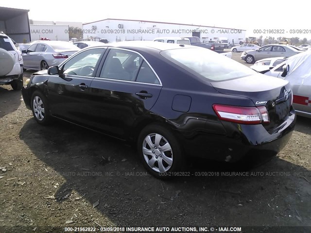 4T4BF3EK5AR019531 - 2010 TOYOTA CAMRY SE/LE/XLE BLACK photo 3