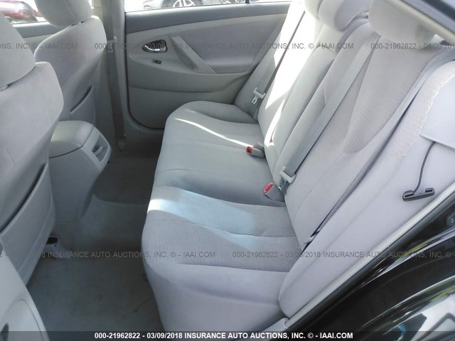 4T4BF3EK5AR019531 - 2010 TOYOTA CAMRY SE/LE/XLE BLACK photo 8