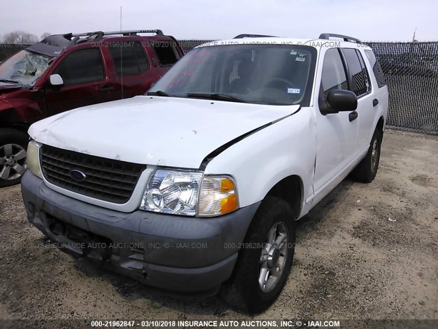 1FMZU72K03ZB23361 - 2003 FORD EXPLORER XLS/XLS SPORT WHITE photo 2