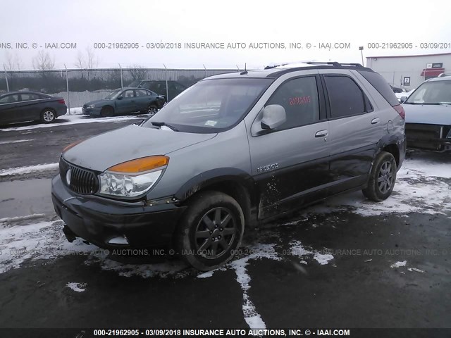 3G5DA03E53S605822 - 2003 BUICK RENDEZVOUS CX/CXL GRAY photo 2