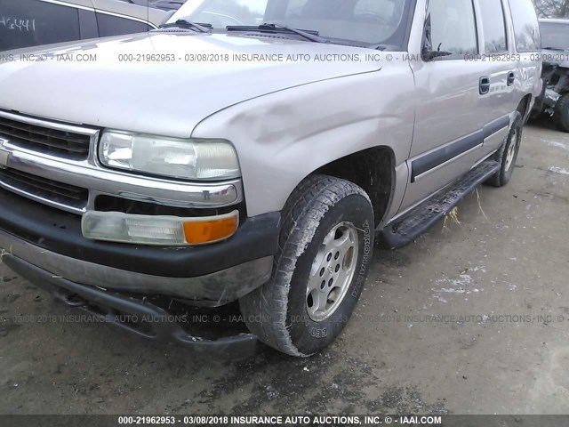 1GNFK16Z74J189544 - 2004 CHEVROLET SUBURBAN K1500 SILVER photo 6