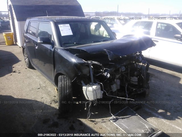 JTLKE50E081054296 - 2008 TOYOTA SCION XB შავი ფოტო 1
