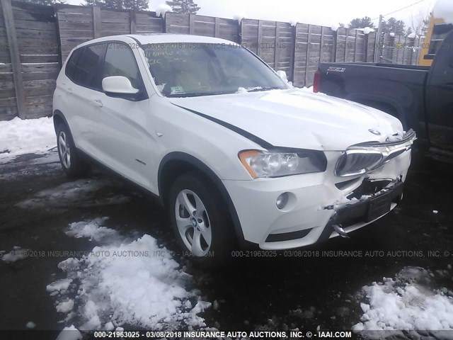 5UXWX5C55BL707797 - 2011 BMW X3 XDRIVE28I WHITE photo 1