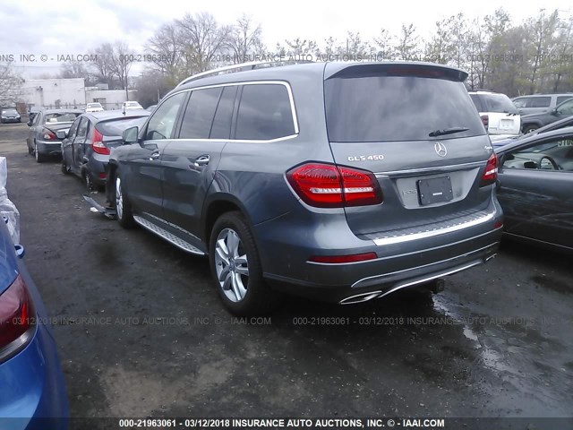 4JGDF6EE3HA864100 - 2017 MERCEDES-BENZ GLS 450 4MATIC GRAY photo 3