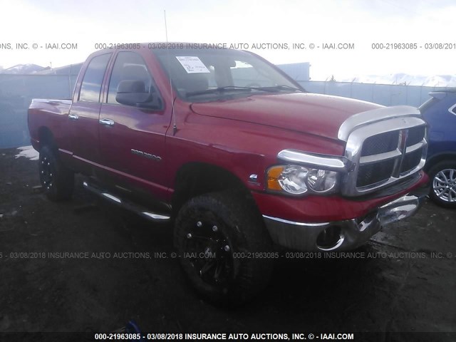 3D7KU28C84G283567 - 2004 DODGE RAM 2500 ST/SLT 红色 照片 1