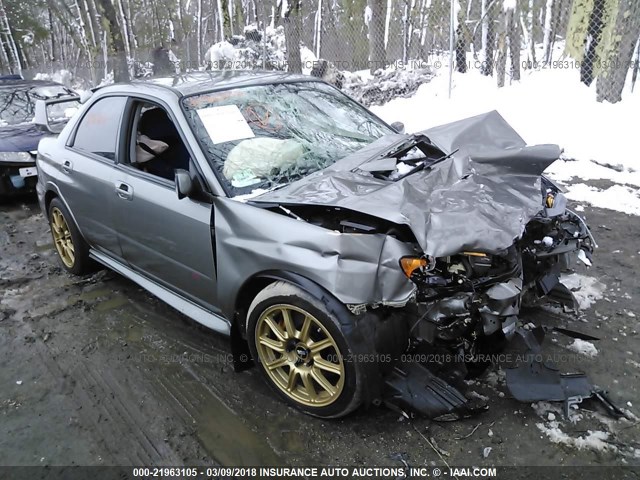 JF1GD70686L505443 - 2006 SUBARU IMPREZA WRX STI GRAY photo 1