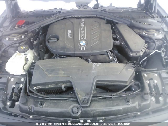 WBA8F1C56GK438693 - 2016 BMW 328 D/XDRIVE GRAY photo 10