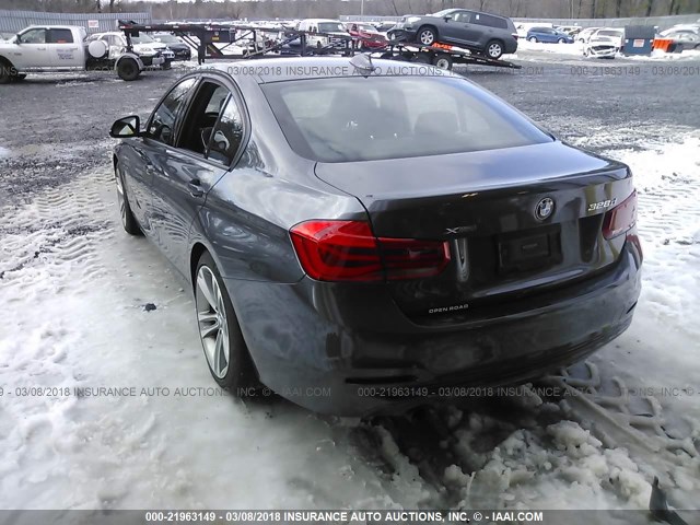 WBA8F1C56GK438693 - 2016 BMW 328 D/XDRIVE GRAY photo 3
