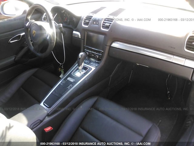 WP0AA2A80GK171623 - 2016 PORSCHE CAYMAN 银色 照片 5