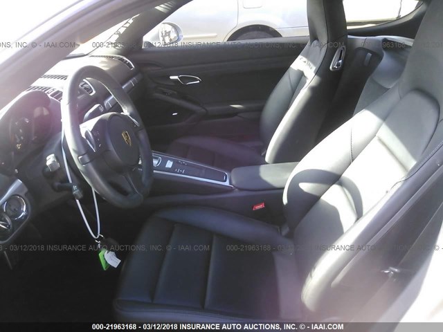 WP0AA2A80GK171623 - 2016 PORSCHE CAYMAN 银色 照片 8