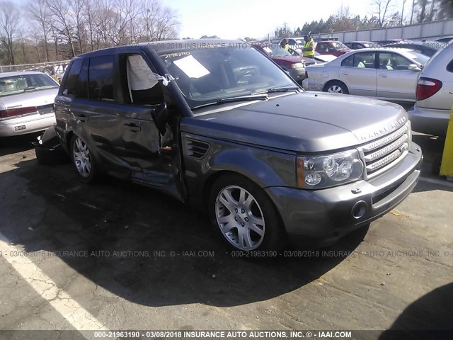 SALSF25486A932344 - 2006 LAND ROVER RANGE ROVER SPORT HSE GRAY photo 1