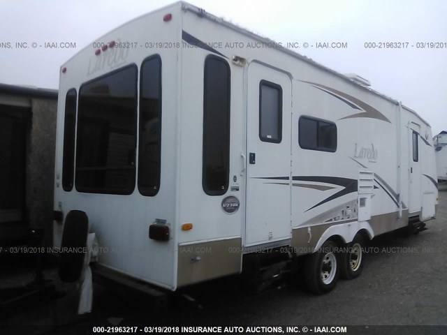 4YDT2712X7L603334 - 2007 KEYSTONE LAREDO WHITE photo 4