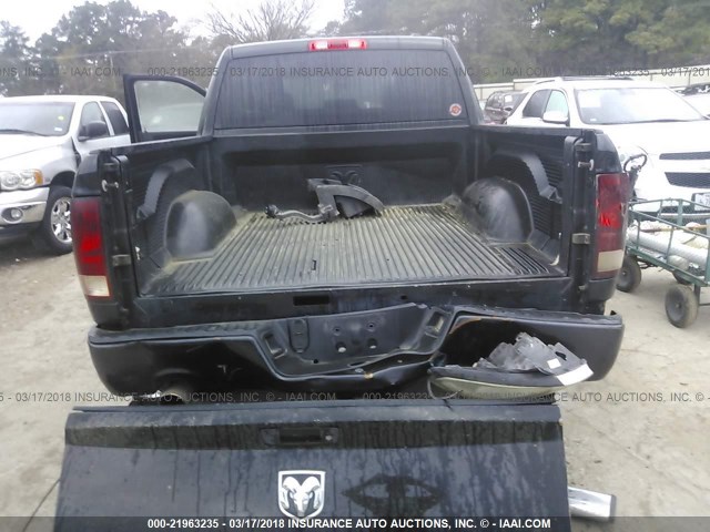 1C6RD6KT5CS306391 - 2012 DODGE RAM 1500 ST BLACK photo 8