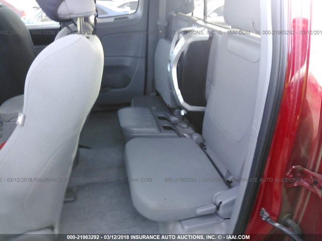 5TETU62N99Z596073 - 2009 TOYOTA TACOMA PRERUNNER ACCESS CAB RED photo 8