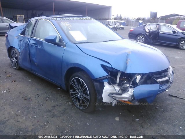 4T1BF1FK3GU538762 - 2016 TOYOTA CAMRY LE/XLE/SE/XSE BLUE photo 1