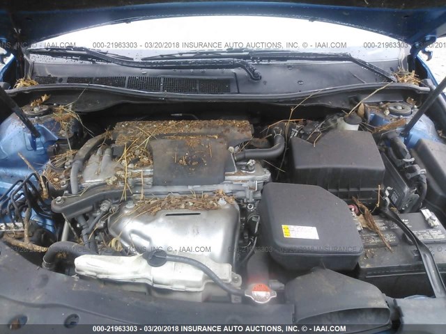 4T1BF1FK3GU538762 - 2016 TOYOTA CAMRY LE/XLE/SE/XSE BLUE photo 10
