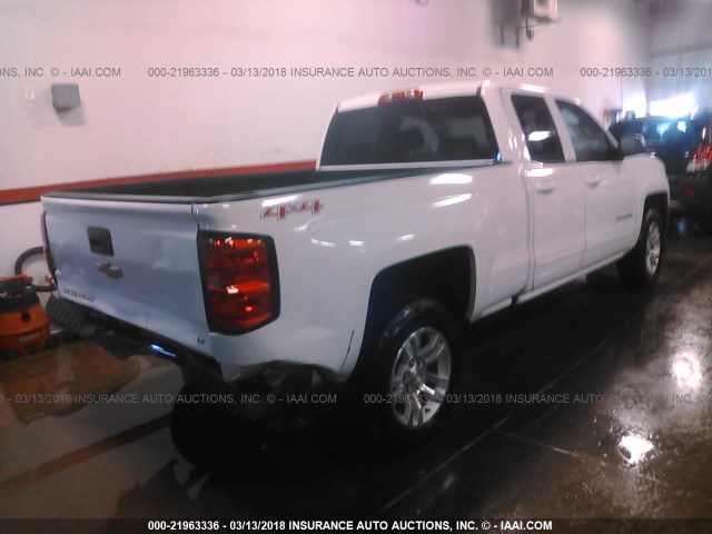 1GCVKREC3GZ264830 - 2016 CHEVROLET SILVERADO K1500 LT WHITE photo 4