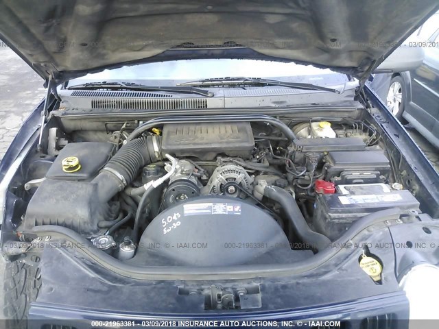 1J8GR48K36C169320 - 2006 JEEP GRAND CHEROKEE LAREDO/COLUMBIA/FREEDOM 蓝色 照片 10