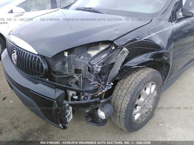 3G5DA03L17S506290 - 2007 BUICK RENDEZVOUS CX/CXL BLACK photo 6