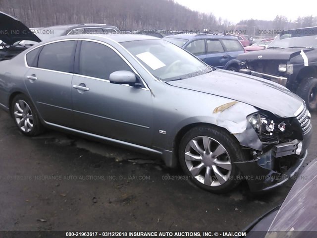 JNKAY01E36M106479 - 2006 INFINITI M35 SPORT GRAY photo 1