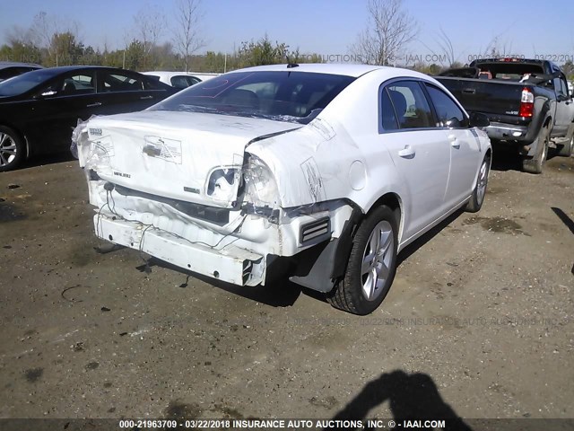 1G1ZA5EU2BF300029 - 2011 CHEVROLET MALIBU LS თეთრი ფოტო 4