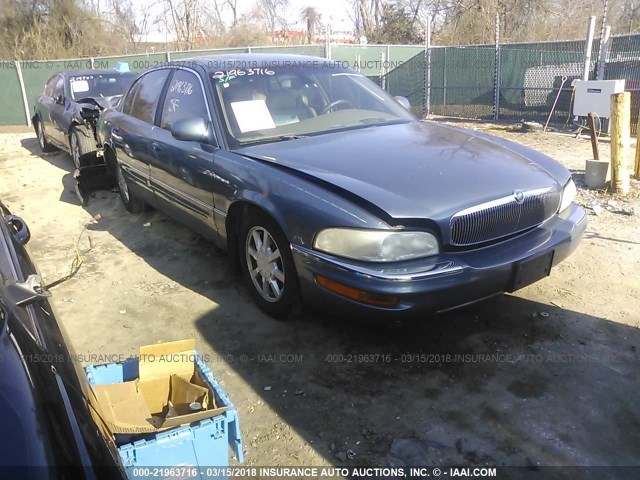 1G4CU541924118721 - 2002 BUICK PARK AVENUE ULTRA BLUE photo 1