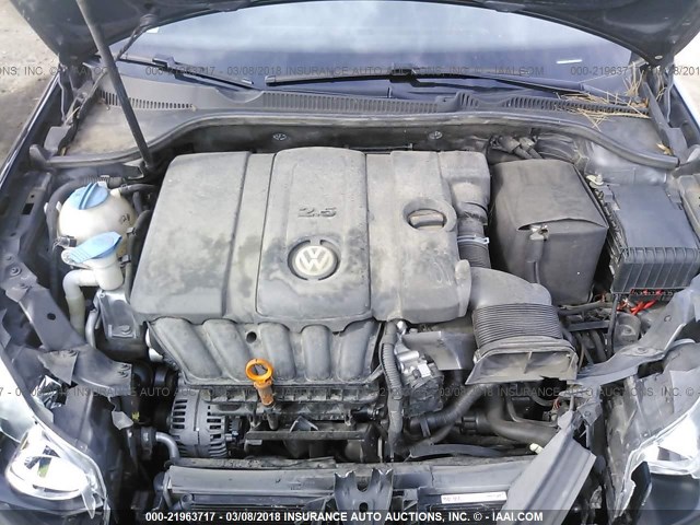 WVWDB7AJ8DW137900 - 2013 VOLKSWAGEN GOLF 黑色 照片 10