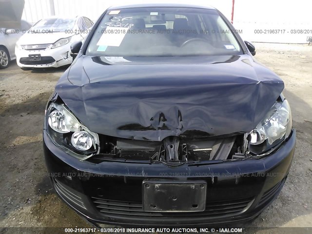WVWDB7AJ8DW137900 - 2013 VOLKSWAGEN GOLF 黑色 照片 6