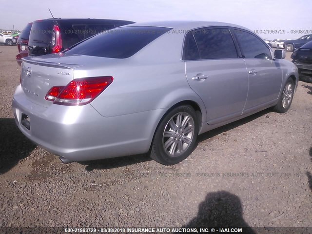 4T1BK36B96U081364 - 2006 TOYOTA AVALON XL/XLS/TOURING/LIMITED SILVER photo 4