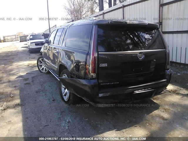 1GYS4JKJ1FR299862 - 2015 CADILLAC ESCALADE ESV PREMIUM PURPLE photo 3