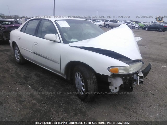 2G4WS52JX31149057 - 2003 BUICK CENTURY CUSTOM WHITE photo 1