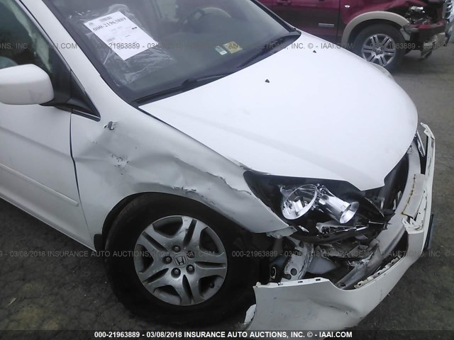 5FNRL38747B463160 - 2007 HONDA ODYSSEY EXL თეთრი ფოტო 6